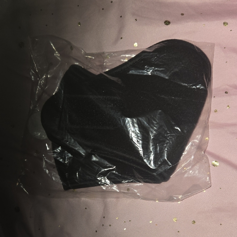 Black Face And Mouth Covering